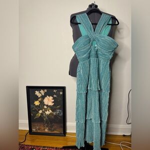 SAYLOR Metallic Cocktail Dress